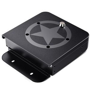 Metal Center Console Hidden Organizer - Star