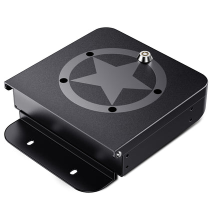 Metal Center Console Hidden Organizer - Star
