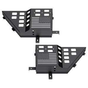 JK Metal Front Door Pocket Storage Boxes - 2PCS
