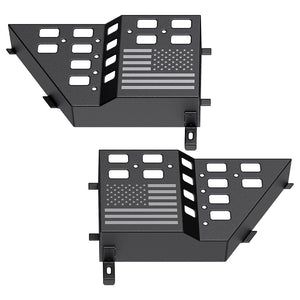 JK Metal Rear Door Pocket Storage Boxes - 2PCS