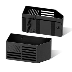 Metal Magnetic Center Console Organizer - Flag