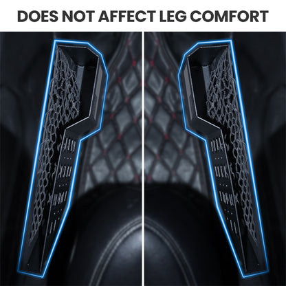 DIAMOOKY Rear Door Pocket Storage Box for Jeep Wrangler JL JLU 4XE 2018-2025 & Gladiator JT 2020-2022 2023 2024 2025, 2PCS - Rear Door Flag