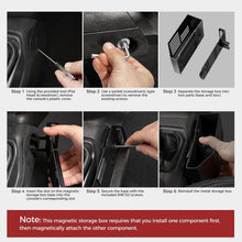 DIAMOOKY Metal Magnetic Center Console Organizer for Jeep Wrangler JL JLU 4XE 2018-2026 & Gladiator JT 2020-2026 Accessories Gear Shift Storage Box, Flag (Not for JK/JKU) - image 8