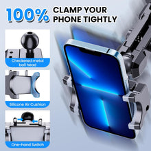 DIAMOOKY Upgraded Metal Phone Mount for Jeep Wrangler JL JLU 2018-2023 and Gladiator JT 2020 2021 2022 2023 Phone Holder Dash Mount System Kit Dashboard Accessories Driver Side (Not for 4xe) - image 6