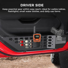 DIAMOOKY Metal Front Door Pocket Storage Box for Jeep Wrangler JL JLU 4XE 2018-2026 & Gladiator JT 2020-2023 2024 2025 2026 Accessories Door Storage Organizer Molle Panels (Not for Power Seats), 2PCS - image 4
