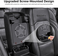 DIAMOOKY Metal Center Console Hidden Organizer for Jeep Wrangler JL JLU 2018-2026 & Gladiator JT 2020 2021 2022 2023 2024 2025 2026 Accessories Armrest Hidden Center Console Storage Box W/Keys, Star - image 3