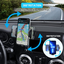 DIAMOOKY Upgraded Phone Mount for Jeep Wrangler JK JKU 2018 2017 2016 2015 2014 2013 2012 2011, Dash Multi-Mount Phone Holder Kit w/Storage Tray Interior Accessories - image 3