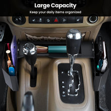 DIAMOOKY Upgraded Metal Magnetic Center Console Organizer for Jeep Wrangler JK JKU 2018 2017 2016 2015 2014 2013 2012 2011 Accessories, Gear Shift Side Storage Box Tray, Integrated (Not for JL/JLU) - image 4