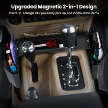 DIAMOOKY Upgraded Metal Magnetic Center Console Organizer for Jeep Wrangler JK JKU 2018 2017 2016 2015 2014 2013 2012 2011 Accessories, Gear Shift Side Storage Box Tray, Integrated (Not for JL/JLU) - image 2