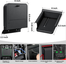 DIAMOOKY Front Under Seat Storage Organizer for Jeep Wrangler JL JLU 2018-2026 & Gladiator JT 2020 2021 2022 2023 2024 2025 2026 Accessories Hidden Center Console Organizer, 2PCS (Not for Power Seat) - image 7