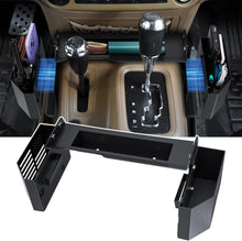 DIAMOOKY Upgraded Metal Magnetic Center Console Organizer for Jeep Wrangler JK JKU 2018 2017 2016 2015 2014 2013 2012 2011 Accessories, Gear Shift Side Storage Box Tray, Integrated (Not for JL/JLU) - image 1