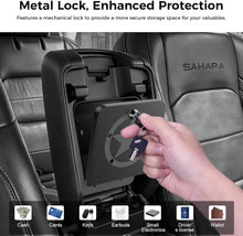 DIAMOOKY Metal Center Console Hidden Organizer for Jeep Wrangler JL JLU 2018-2026 & Gladiator JT 2020 2021 2022 2023 2024 2025 2026 Accessories Armrest Hidden Center Console Storage Box W/Keys, Star - image 4