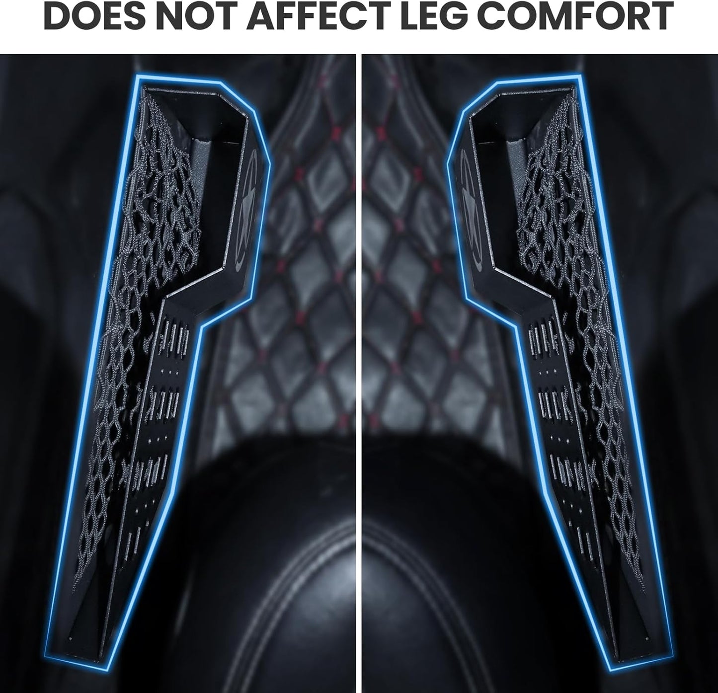 DIAMOOKY Rear Door Pocket Storage Box for Jeep Wrangler JL JLU 4XE 2018-2025 & Gladiator JT 2020-2022 2023 2024 2025, 2PCS - Rear Door Star