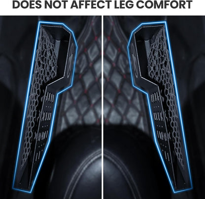 DIAMOOKY Rear Door Pocket Storage Box for Jeep Wrangler JL JLU 4XE 2018-2025 & Gladiator JT 2020-2022 2023 2024 2025, 2PCS - Rear Door Star