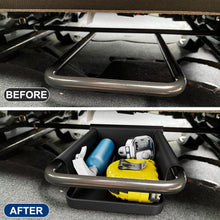 DIAMOOKY Front Under Seat Storage Organizer for Jeep Wrangler JL JLU 2018-2026 & Gladiator JT 2020 2021 2022 2023 2024 2025 2026 Accessories Hidden Center Console Organizer, 2PCS (Not for Power Seat) - image 6