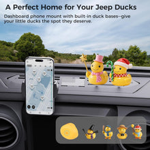 DIAMOOKY Upgraded Metal Phone Mount for Jeep Wrangler JL JLU 2018-2023 & Gladiator JT 2020 2021 2022 2023 Accessories, Dash Phone Holder with Duck Mounts System Kit (Not for 4xe & 2024+) - image 5