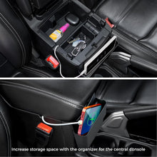 DIAMOOKY 4PCS Upgraded Center Console Organizer for Jeep Wrangler JL JLU 4xe 2018-2026 & Gladiator JT 2020-2024 2025 2026 Accessories Gear Shift Side Tray Hanging Armrest Storage Box (Not for JK/JKU) - image 7