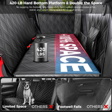 Jeep Hard Bottom Back Seat Extender for Dogs