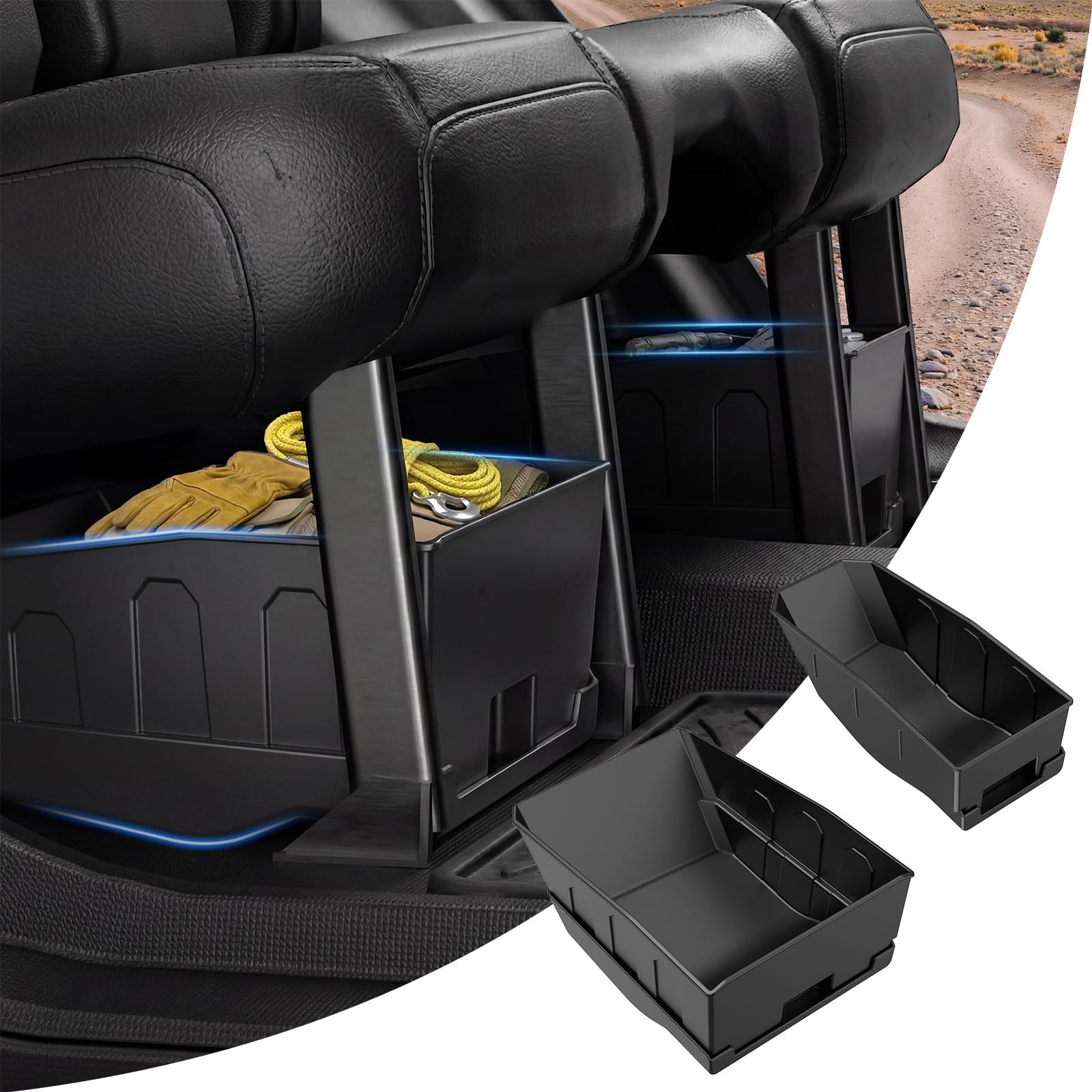 JK Rear Under Seat Storage
