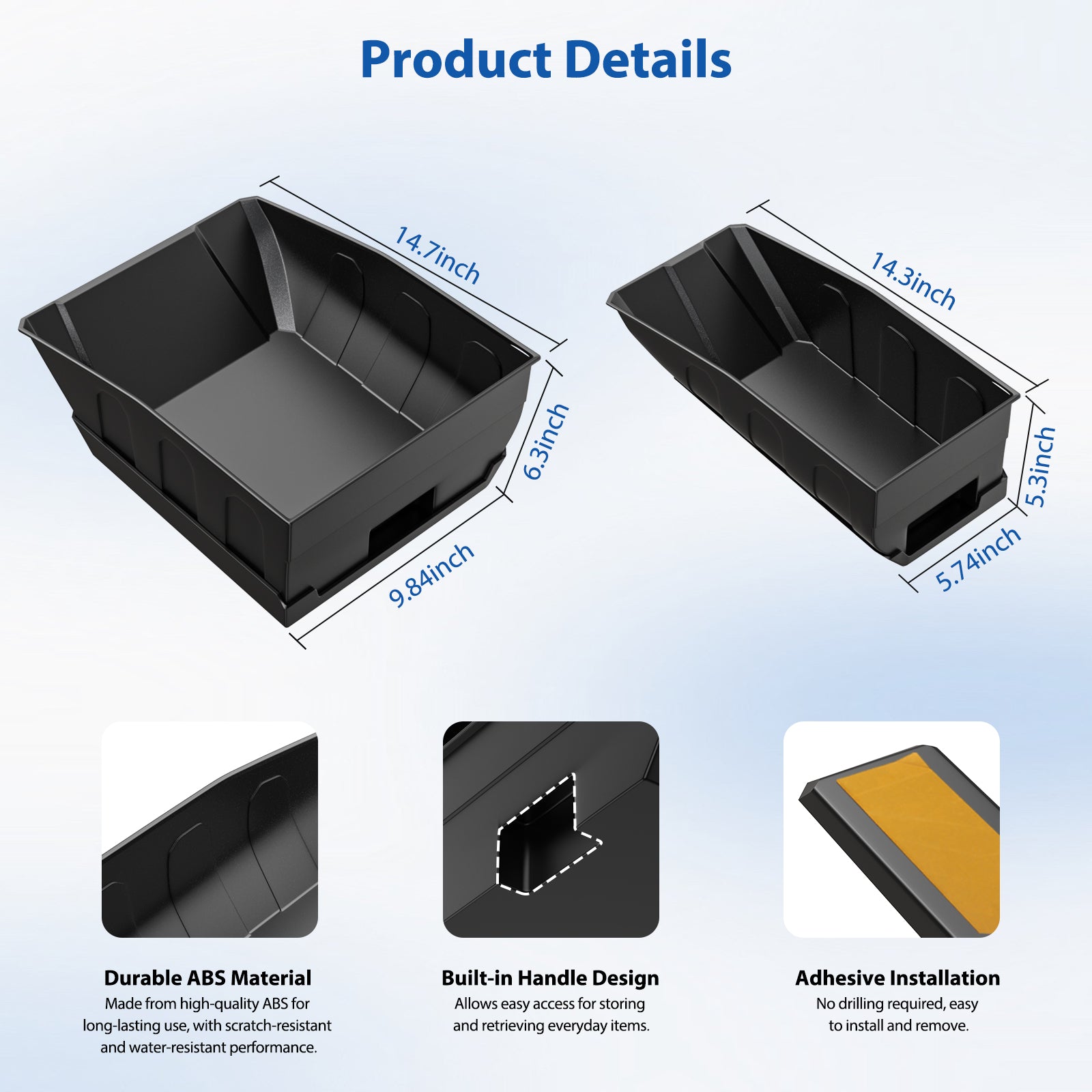 JL Rear Under Seat Storage